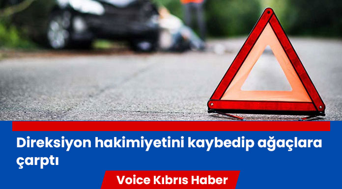 Lefkoşa - Güzelyurt Anayolu'nda trafik kazası!