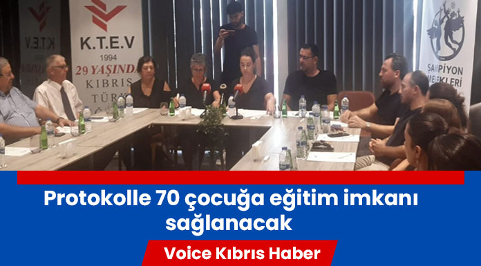 KTEV ile Şampiyon Melekleri Yaşatma Derneği işbirliği protokolü imzaladı