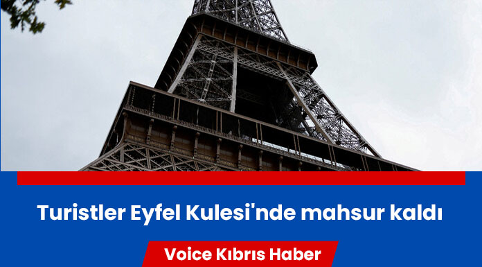 Alkollü turistler Eyfel Kulesi'nde 1 gece mahsur kaldı