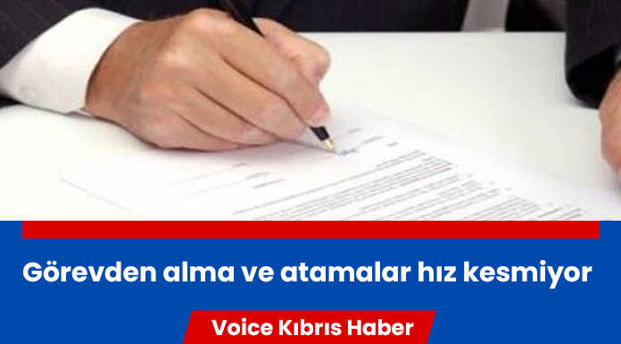 Görevden alma ve atamalar Resmi Gazete'de yayımlandı