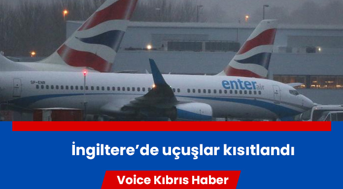 İngiltere'de havayolu krizi