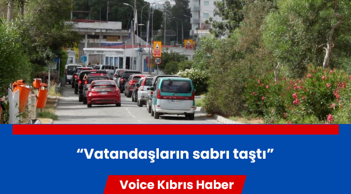 "Ay.Demet sınır kapısı eziyet ve çile kapısı haline dönüştü"