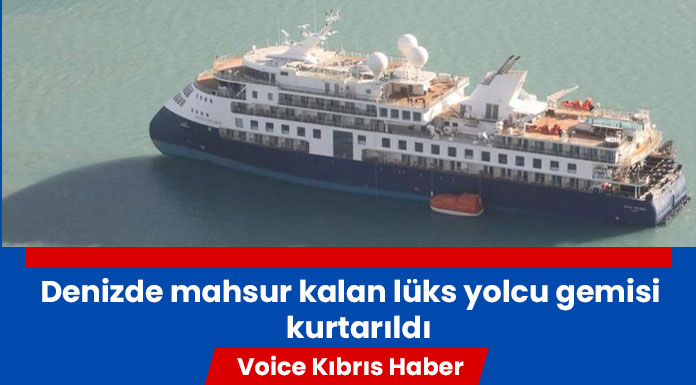 Lüks yolcu gemisi, uzun uğraşlar sonucu kurtarıldı
