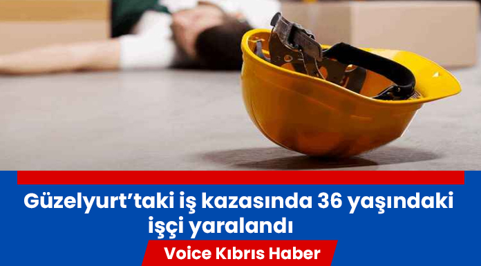 Spiral makinesinin kırılan kesme ucu 36 yaşındaki işçiyi yaraladı!