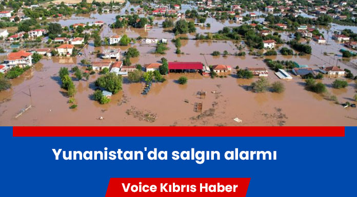 Yunanistan'da, sel felaketinin ardından, salgın alarmı