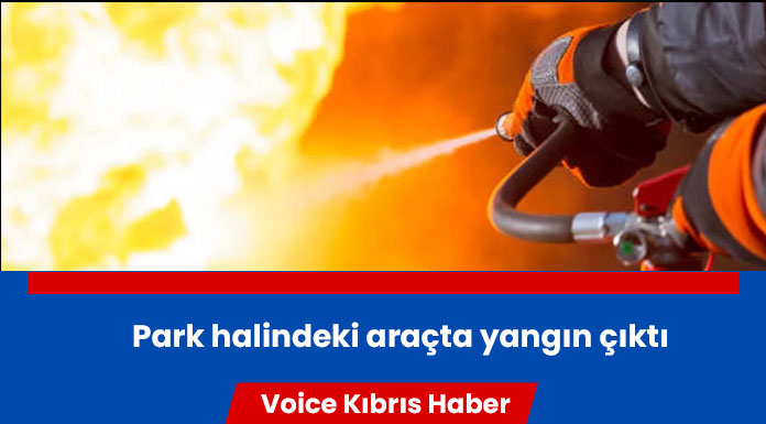Ortaköy'de araç yangını!
