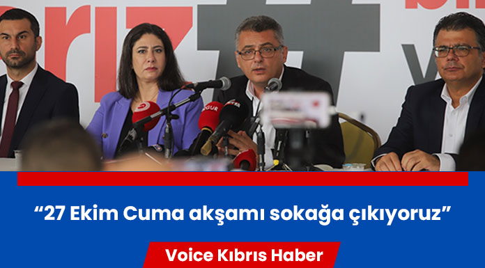 CTP sokağa çıkıyor: "Bu Yol Birlikte Yürünecek"
