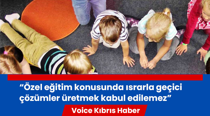 44 Özel Eğitim öğretmeni açıklama yaptı