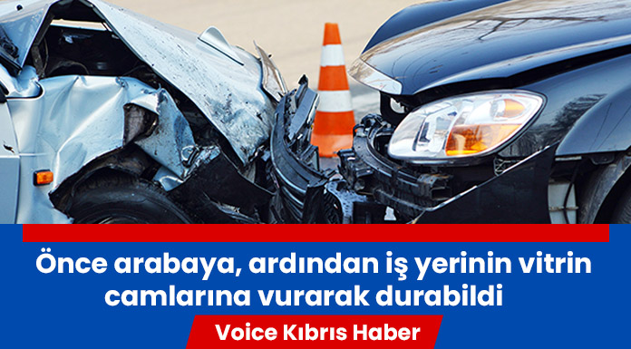 22 yaşındaki sürücü yaralandı!