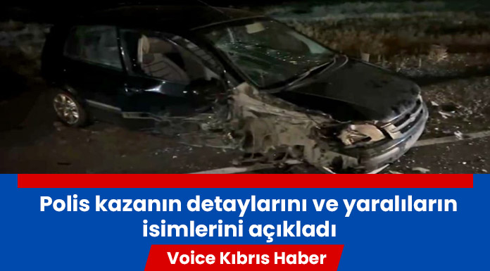 İki araç yüz yüze çarpıştı, 3 kişi yaralandı!