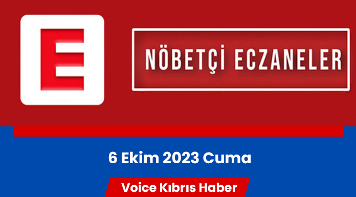 Nöbetçi eczaneler (6 Ekim 2023)