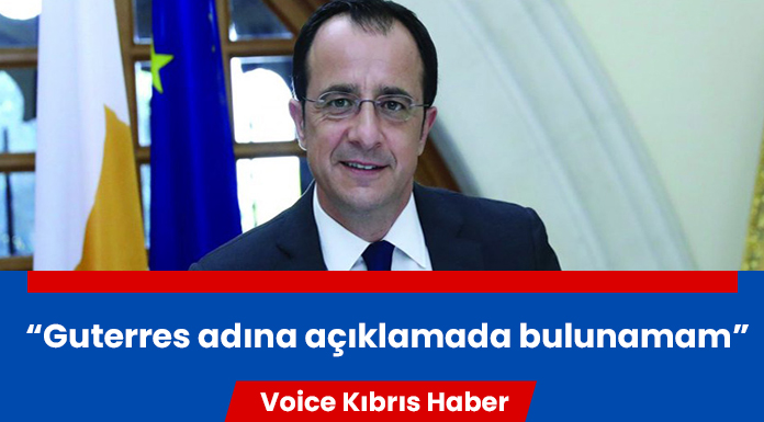 Hristodulidis "çok belirgin şeyler olduğu” iddiasında bulundu