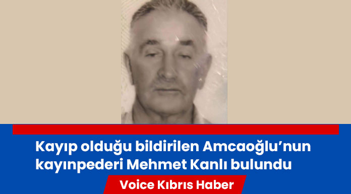Mehmet Kanlı bulundu