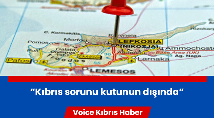 “BM iki taraf arasında ortak zemin bulunması mantığında, Kıbrıs Rum Yönetimi bilerek ya da bilmeyerek buna alkış tutuyor”