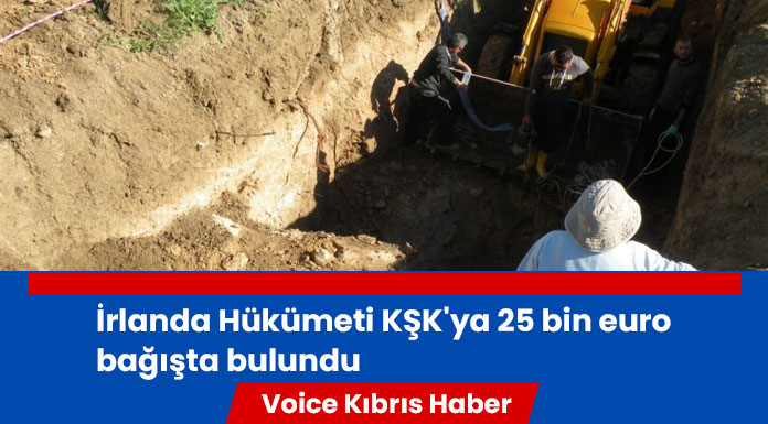 İrlanda Hükümeti KŞK'ya bağışta bulundu
