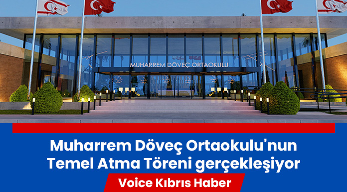 Muharrem Döveç Ortaokulu'nun temel atma töreni 23 Kasım’da