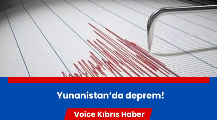 Yunanistan'da 5,3 büyüklüğünde deprem!