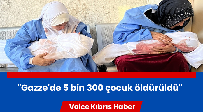 BM: "Gazze'de 46 günde 5 bin 300 çocuk öldürüldü"