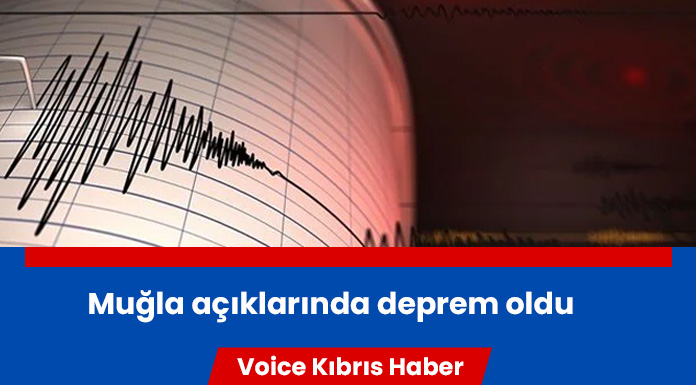 Muğla açıklarında deprem meydana geldi!