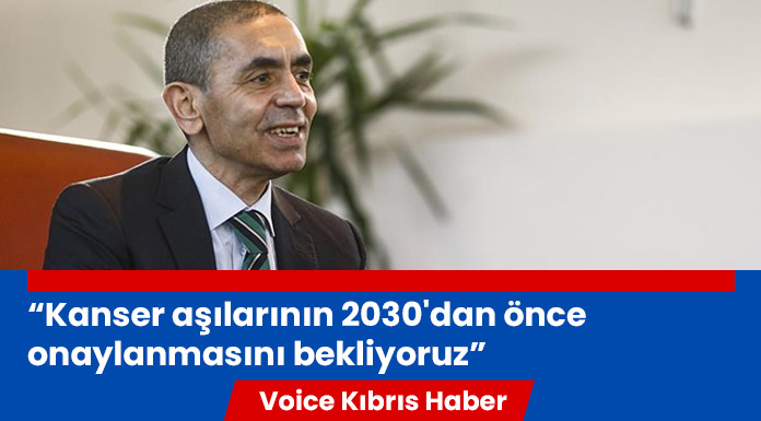 Şahin, İlk mRNA tabanlı kanser aşılarının 2030'dan önce onaylanmasını bekliyor