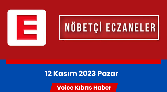 Nöbetçi eczaneler (12 Kasım 2023)