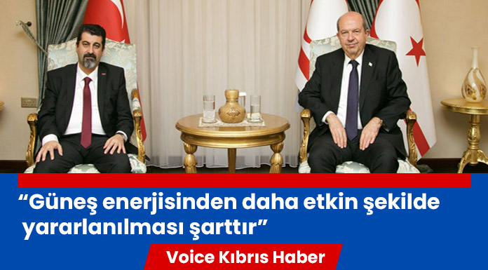 "Güneş enerjisi santrali iki halkın da yararına ve iş birliği için örnek model"