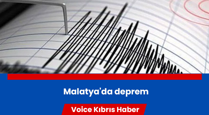 Malatya'da 4,8 büyüklüğünde deprem