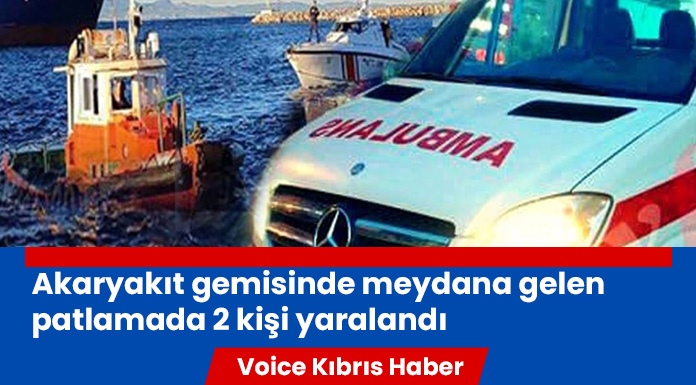 Akaryakıt gemisinde patlama!