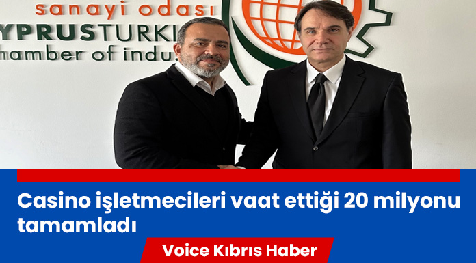 Casino işletmecileri, deprem yaralarını sarmak için vaat ettiği 20 milyonu tamamladı