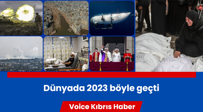 2023'te dünyada neler yaşandı?