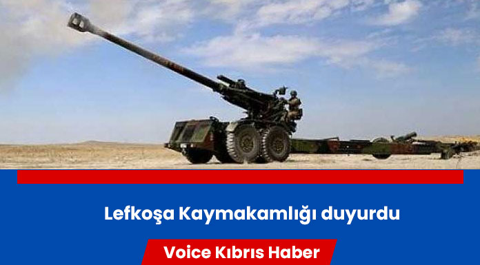 Beyköy atış alanında 20 Ocak tarihine kadar ağır silah atışları icra edilecek