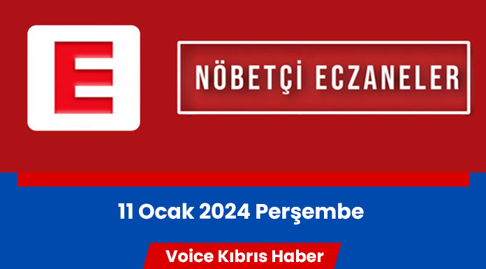 Nöbetçi eczaneler (11 Ocak 2024)