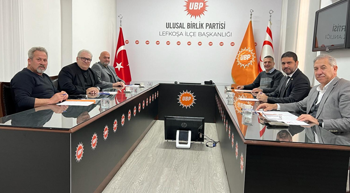 UBP İlçe Başkanları “Siyaset Akademisi ve son siyasi gelişmeler” gündemiyle toplantı yaptı