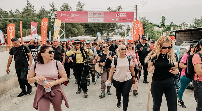 21. Orkide Yürüyüşü Dilekkaya Ormanı’nda gerçekleşti