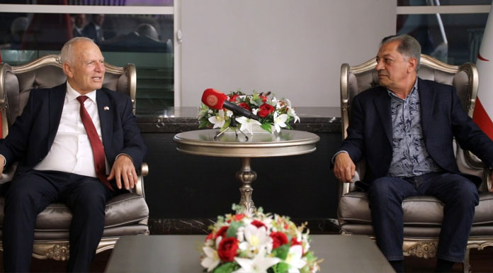 Azerbaycan heyeti KKTC'de...