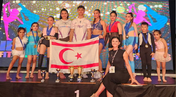 KKTC Çocuk ve Genç Fitness Milli Takım sporcularından Avrupa Şampiyonası'nda