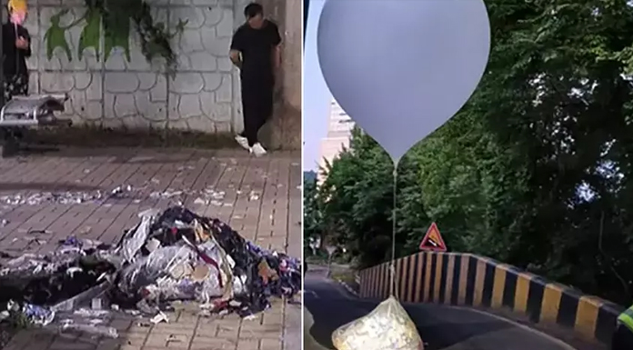 Çöp balonu gerilimi devam ediyor