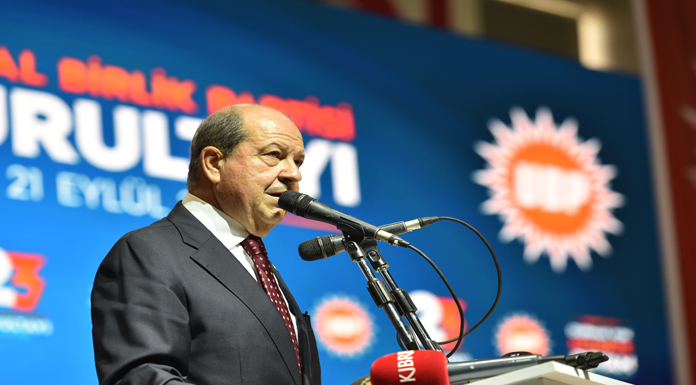 Tatar, UBP Kurultayı’nda konuştu… “UBP’nin kararı elimi güçlendirecek”
