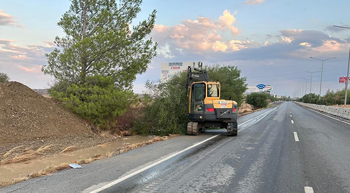 Girne-Lefkoşa Anayolu yeniden trafiğe açıldı!
