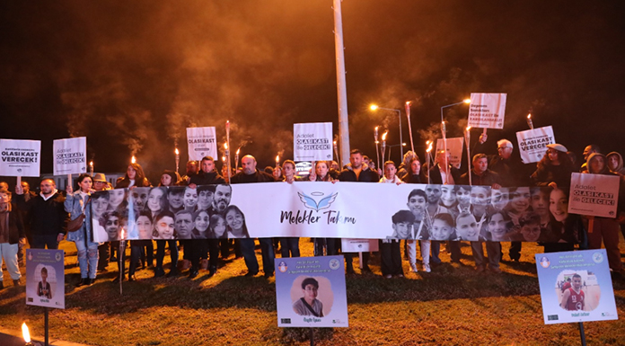 İskele'de "Adalet Nöbeti" tutuldu