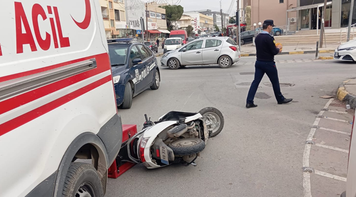 Lefkoşa'daki kazada 23 yaşındaki motosikletli yaralandı!