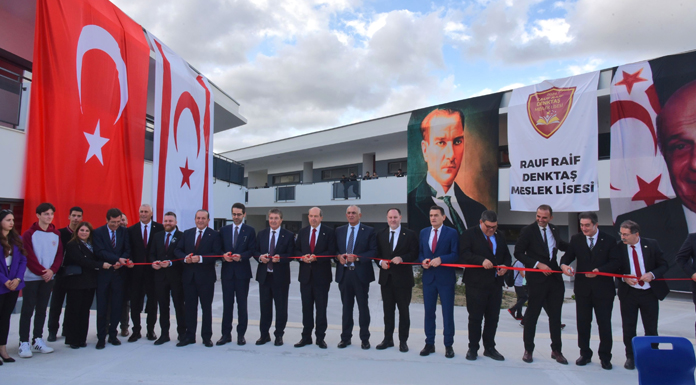 Rauf Raif Denktaş Meslek Lisesi açıldı