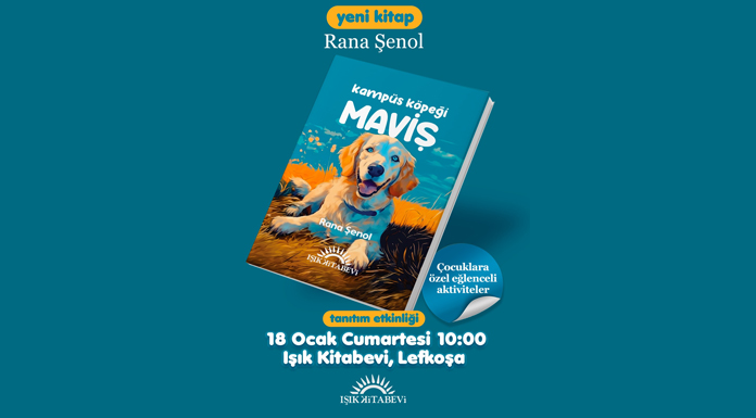 "Kampüs Köpeği Maviş" kitabı 18 Ocak'ta tanıtılıyor