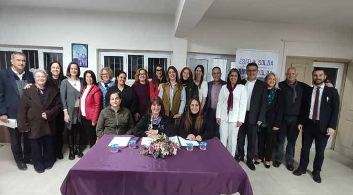 CTP Kadın Örgütü Mağusa İlçe Kongresi yapıldı: Yeni Başkan Asya İlktaç