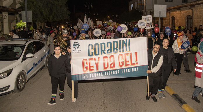 Lefkoşa'da "Çorabını Gey da Gel!” etkinliği