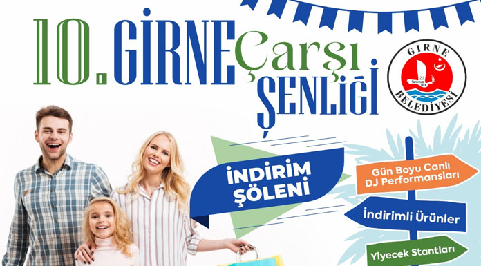 10. Girne Çarşı Şenliği başlıyor