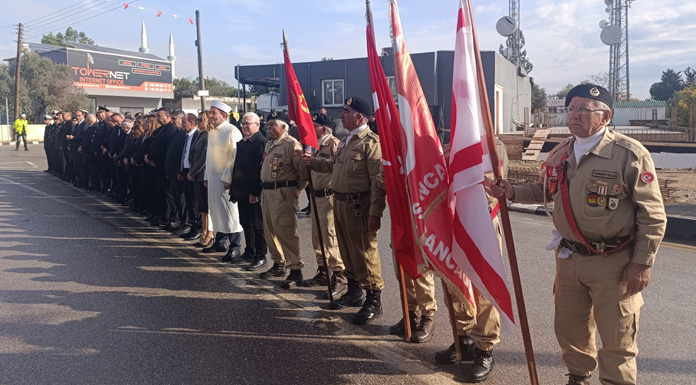 Larnaka Şehitleri İskele’de düzenlenen törenle anıldı