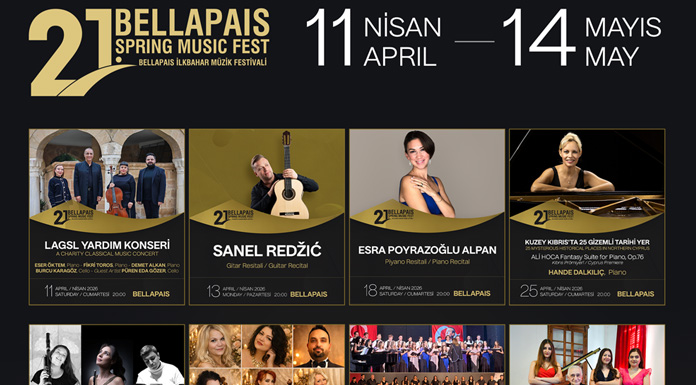 Uluslararası Bellapais İlkbahar Müzik Festivali 11 Nisan’da başlıyor